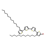 2,2':5',2'':5'',2'''-Quaterthiophene, 5-bromo-3,3'''-didodecyl-