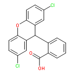 Benzoic acid, 2-(2,7-dichloro-9H-xanthen-9-yl)-