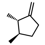 CYCLOPENTANE, 1,2-DIMETHYL-3-METHYLENE-, TRANS-(-)-