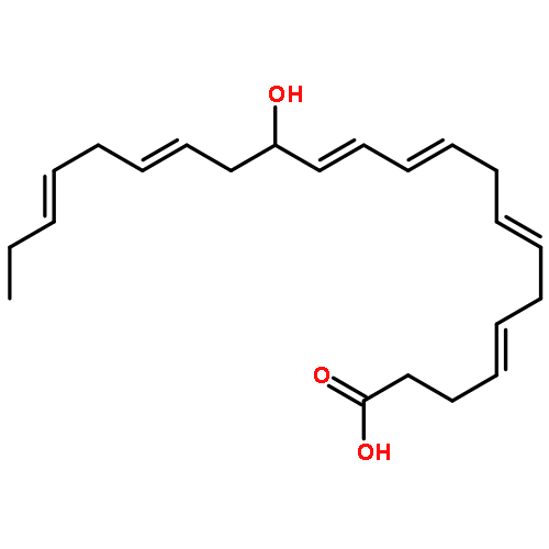 14-hydroxydocosa-4,7,10,12,16,19-hexaenoic Acid