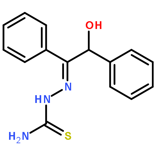 Hydrazinecarbothioamide, 2-(2-hydroxy-1,2-diphenylethylidene)-