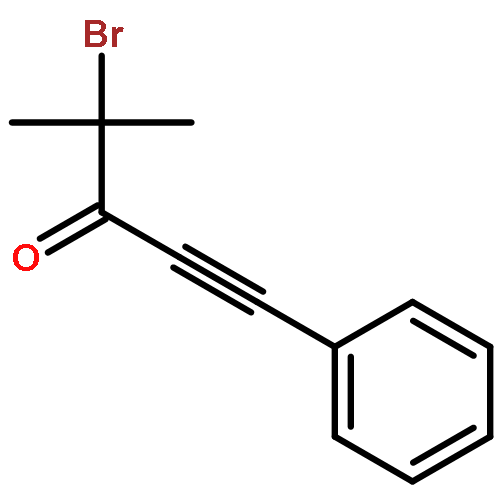 1-Pentyn-3-one, 4-bromo-4-methyl-1-phenyl-