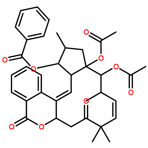 (2R,3S,3aS,4E,6R,10E,12R,13R,13aR)-13,13a-Bis(acetyloxy)-3,6-bis(benzoyloxy)-1,2,3,3a,6,7,9,12,13,13a-decahydro-2,5,9,9,12-pentamethyl-8H-cyclopentacyclododecen-8-one