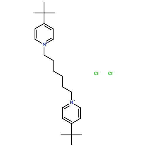 PYRIDINIUM, 1,1'-(1,6-HEXANEDIYL)BIS[4-(1,1-DIMETHYLETHYL)-, DICHLORIDE