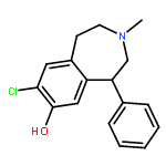 8-chloro-3-methyl-5-phenyl-2,3,4,5-tetrahydro-1H-3-benzazepin-7-ol