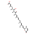 2,10,12,16,18-Nonadecapentaenoicacid,19-[(2S,3S)-3,6-dihydro-3-methyl-6-oxo-2H-pyran-2-yl]-17-ethyl-6-hydroxy-3,5,7,9,11,15-hexamethyl-8-oxo-,(2E,5S,6R,7S,9R,10E,12E,15R,16Z,18E)-