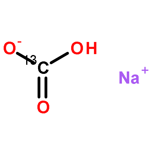 Carbonic-13C acid,monosodium salt (9CI)