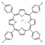 iron(3+) chloride 5,10,15,20-tetrakis(4-aminophenyl)porphine-21,22-diide (1:1:1)