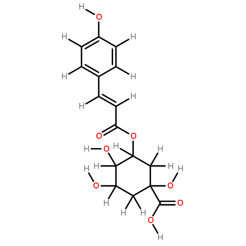 3-O-(E)-p-cumaroylquinic acid