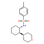 Benzenesulfonamide, 4-methyl-N-[(1S,2S)-2-(4-morpholinyl)cyclohexyl]-