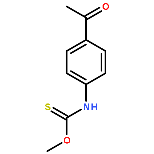 CARBAMOTHIOIC ACID, (4-ACETYLPHENYL)-, O-METHYL ESTER