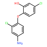 Phenol, 2-(4-amino-2-chlorophenoxy)-5-chloro-