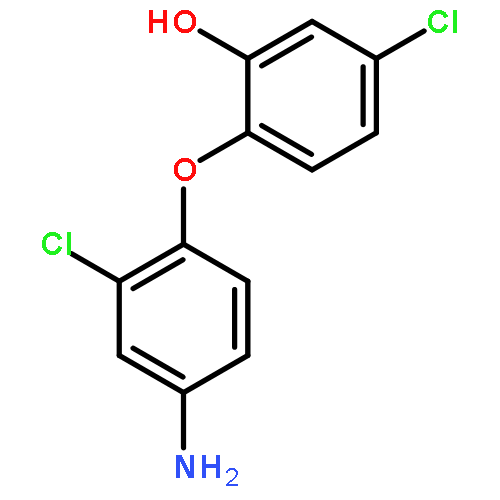 Phenol, 2-(4-amino-2-chlorophenoxy)-5-chloro-