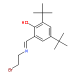 Phenol, 2-[[(2-bromoethyl)imino]methyl]-4,6-bis(1,1-dimethylethyl)-