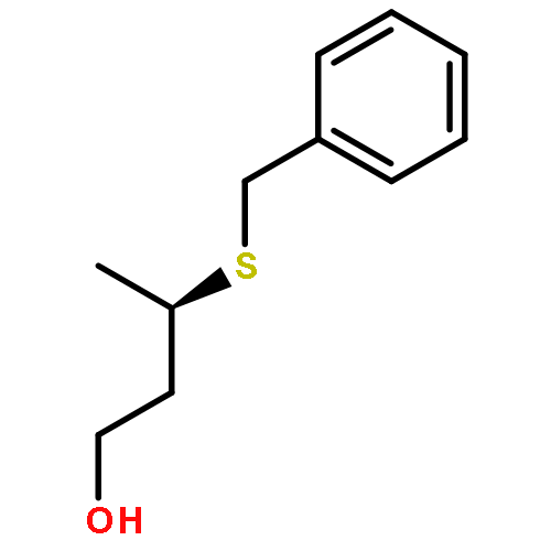 1-BUTANOL, 3-[(PHENYLMETHYL)THIO]-, (3R)-