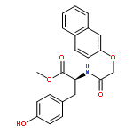 L-Tyrosine, N-[(2-naphthalenyloxy)acetyl]-, methyl ester