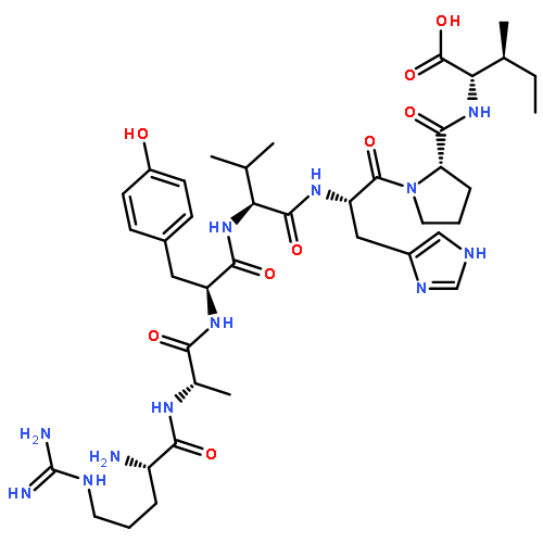 L-Isoleucine, L-arginyl-L-alanyl-L-tyrosyl-L-valyl-L-histidyl-L-prolyl-