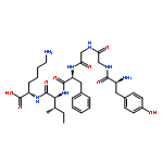 L-LYSINE, L-TYROSYLGLYCYLGLYCYL-L-PHENYLALANYL-L-ISOLEUCYL-