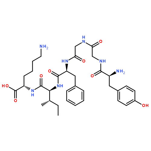 L-LYSINE, L-TYROSYLGLYCYLGLYCYL-L-PHENYLALANYL-L-ISOLEUCYL-