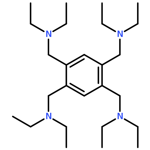 1,2,4,5-BENZENETETRAMETHANAMINE, N,N,N',N',N'',N'',N''',N'''-OCTAETHYL-