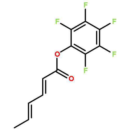 2,4-HEXADIENOIC ACID, PENTAFLUOROPHENYL ESTER, (2E,4E)-