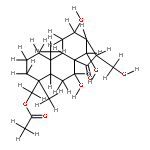 (16R)-7alpha,12alpha,14beta,17-tetrahydroxy-18-acetoxy-ent-kaur-15-one