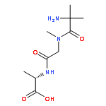 L-ALANINE, 2-METHYLALANYL-N-METHYLGLYCYL-