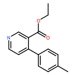 3-Pyridinecarboxylic acid, 4-(4-methylphenyl)-, ethyl ester