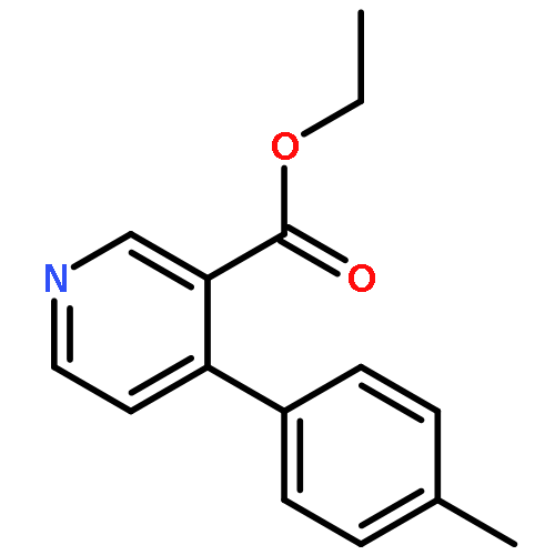 3-Pyridinecarboxylic acid, 4-(4-methylphenyl)-, ethyl ester