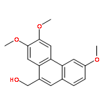 9-Phenanthrenemethanol, 3,6,7-trimethoxy-