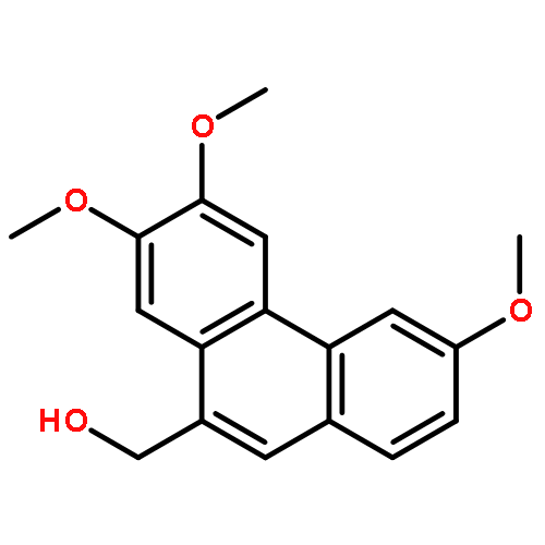 9-Phenanthrenemethanol, 3,6,7-trimethoxy-