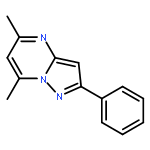 Pyrazolo[1,5-a]pyrimidine,5,7-dimethyl-2-phenyl-