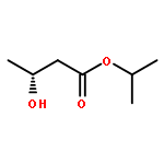 Butanoic acid, 3-hydroxy-, 1-methylethyl ester, (R)-