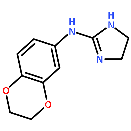 1H-Imidazol-2-amine, N-(2,3-dihydro-1,4-benzodioxin-6-yl)-4,5-dihydro-