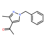 ETHANONE, 1-[3-METHYL-1-(PHENYLMETHYL)-1H-PYRAZOL-4-YL]-