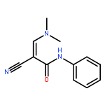 2-Propenamide, 2-cyano-3-(dimethylamino)-N-phenyl-