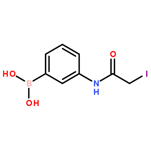 BORONIC ACID, [3-[(IODOACETYL)AMINO]PHENYL]-