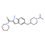 Morpholine,4-[[5-[[1-(1-methylethyl)-4-piperidinyl]oxy]-1H-indol-2-yl]carbonyl]-