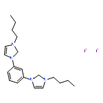 1H-Imidazolium, 1,1'-(1,3-phenylene)bis[3-butyl-, diiodide