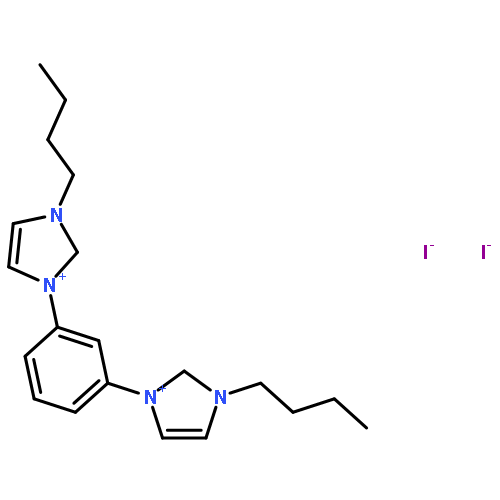 1H-Imidazolium, 1,1'-(1,3-phenylene)bis[3-butyl-, diiodide