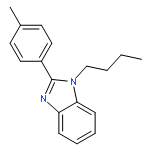 1-Butyl-2-p-tolyl-1H-benzoimidazole