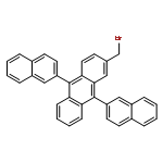 ANTHRACENE, 2-(BROMOMETHYL)-9,10-DI-2-NAPHTHALENYL-