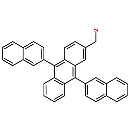 ANTHRACENE, 2-(BROMOMETHYL)-9,10-DI-2-NAPHTHALENYL-