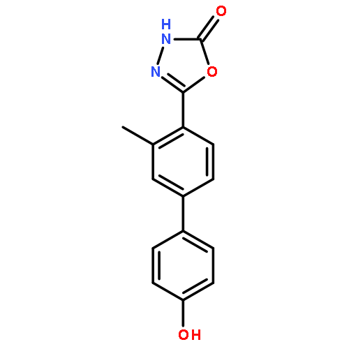 1,3,4-Oxadiazol-2(3H)-one, 5-(4'-hydroxy-3-methyl[1,1'-biphenyl]-4-yl)-