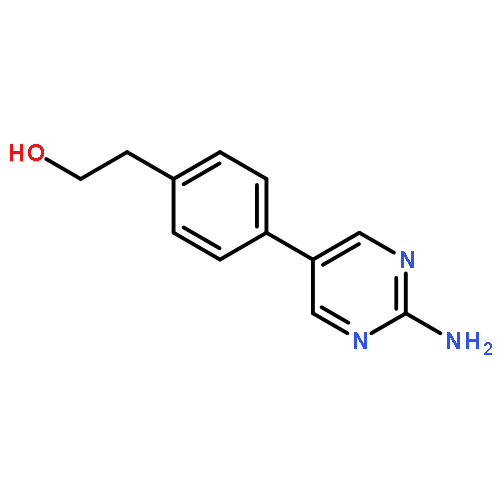 Benzeneethanol, 4-(2-amino-5-pyrimidinyl)-