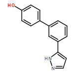 [1,1'-BIPHENYL]-4-OL, 3'-(1H-PYRAZOL-3-YL)-