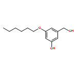 Benzenemethanol, 3-(hexyloxy)-5-hydroxy-