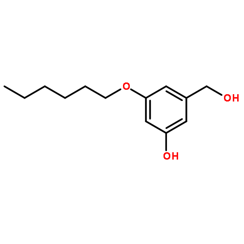 Benzenemethanol, 3-(hexyloxy)-5-hydroxy-