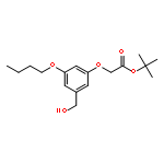 Acetic acid, [3-butoxy-5-(hydroxymethyl)phenoxy]-, 1,1-dimethylethylester