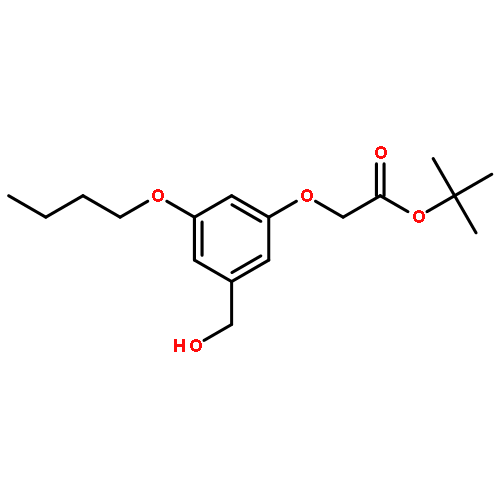 Acetic acid, [3-butoxy-5-(hydroxymethyl)phenoxy]-, 1,1-dimethylethylester